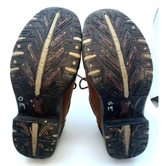 Women’s Waterproof Hiking Outdoor Brown Leather ARIAT Boots 9B - Picture 11 of 16